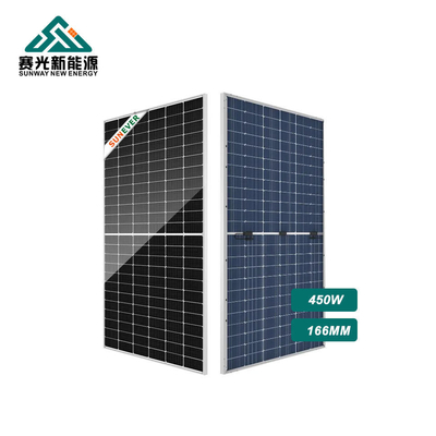 166mm PV güneş panelleri 440w 460w 450w 35mm çerçeve ile Trina Europe Depo