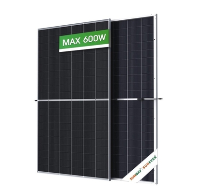 620Watt PV Güneş Panelleri Inmetro Sertifikalı Yarım Hücre Perc 210mm Konut için