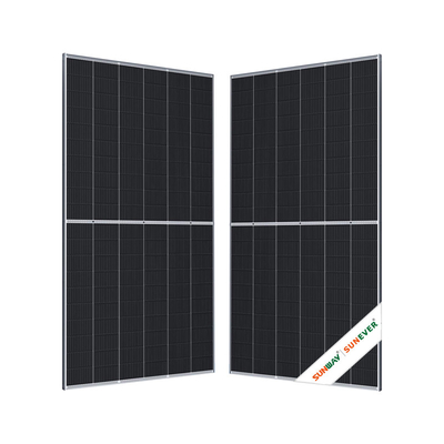 620Watt PV Güneş Panelleri Inmetro Sertifikalı Yarım Hücre Perc 210mm Konut için