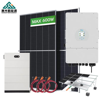 10kw 12kw Güneş Hibrit Jeneratörü Şebeke dışı Hibrit Güneş Sistemi