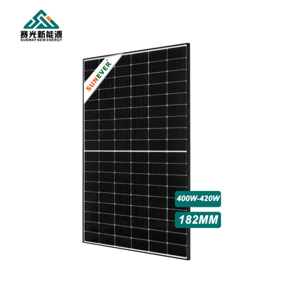 410W 420W Güneş Voltajlı Paneller Fotovoltaik Çatı Panelleri 31V 12.7-13.2A Imp