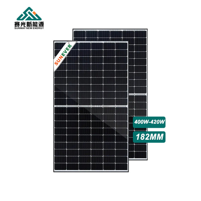 410W 420W Güneş Voltajlı Paneller Fotovoltaik Çatı Panelleri 31V 12.7-13.2A Imp