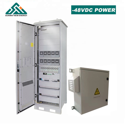 48VDC/220VAC Dış Telekom Kabineti Hava Duruma Dayanıklı Ups Pil Yedekleme CE IEC Sertifikalı