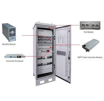 220VAC 8kw 6kw Güneş Paneli ve Pil Sistemi Dışarıda Ups Pil