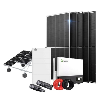 Deye Growatt'la birlikte konut ev hibrit güneş jeneratörü sistemi