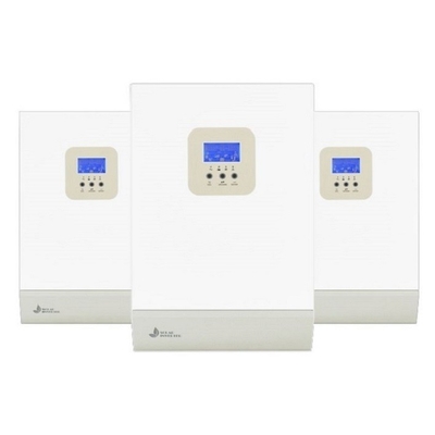 Şebeke dışı hibrit güneş inverteri 5KW 8kw 10kw MPPT aralığı ile 150-450 VDC