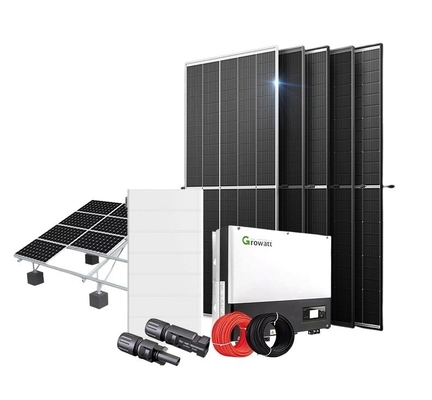 Yüksek verimlilikli konut hibrit güneş enerjisi sistemi 48Vdc/51.2Vdc