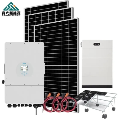 48Vdc / 51.2Vdc Çıkış Voltajı 100kw Konut kurulumları için Güneş Enerjisi Sistemi