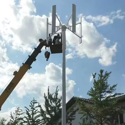 Ev 10Kw Şebekeden Dışarı Rüzgar Güneş Hibrit Güç Sistemi 10Kw Değerlendirilmiş Güç
