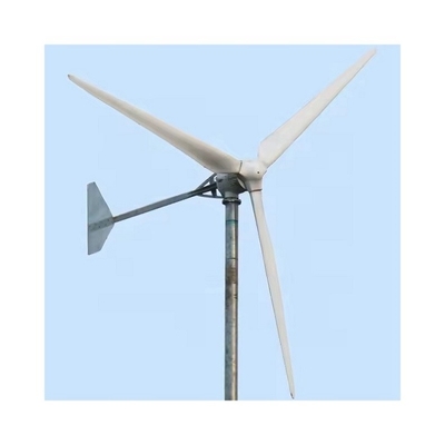 3KW/5KW/10KW yatay rüzgar türbini şebeke dışı rüzgar güneş hibrit enerji sistemi için