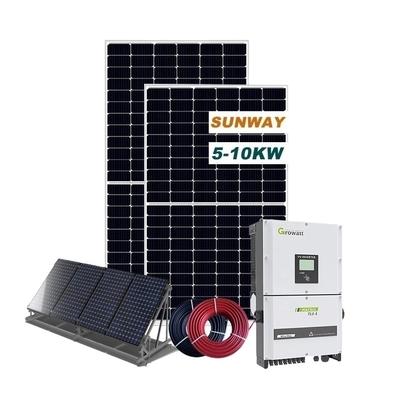 110V 380VAC Güneş Fotovoltaik Sistemi Konut Güneş Enerjisi Sistemleri