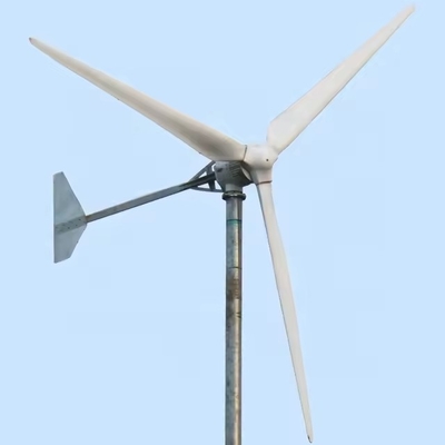 3 Fazlı AC Kalıcı mıknatıslı Rüzgar Enerji Jeneratörü 10Kw Şebekeden Dışarı Güneş Hibrit Güç Sistemi