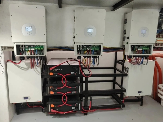Hibrit Modu 5kw 6kw 8kw 10kw Güneş Enerjisi Sistemi 410-700Watt Güneş Paneli