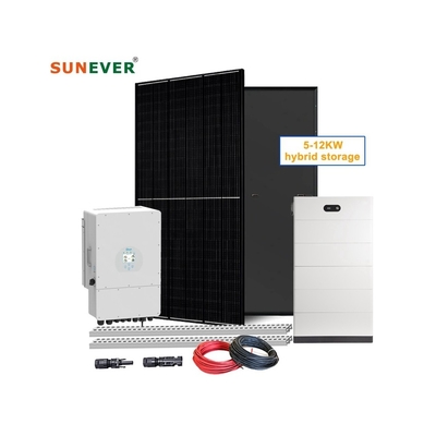 48Vdc Hibrit Şebeke Güneş Pil Depolama 3kw Güneş Sistemi Şebeke