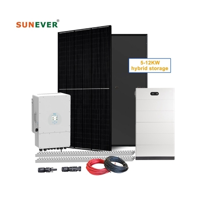 410-700Watt Güneş Paneli Lityum İyon Pil Tipi 5kw Ev İçin Güneş Enerjisi Depolama Sistemi