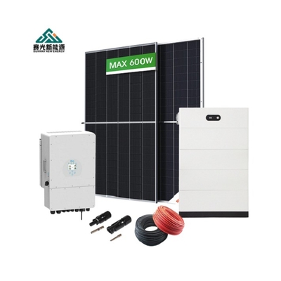 CE/RoHS/UN38.3/MSDS Sertifikası ile 10kw Fotovoltaik Kit 10 Kw Güneş Paneli Sistemi