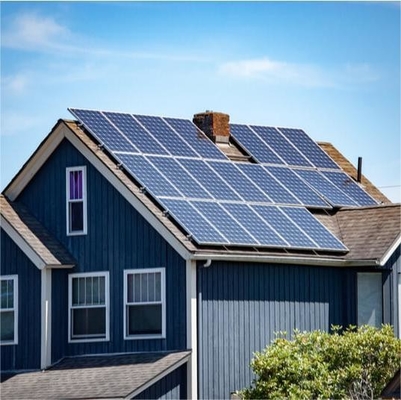 6000 Çevreler Şebekeden Ayrılmış Güneş Sistemi 5KW 10KW Ev İçin Hepsi Birlikte