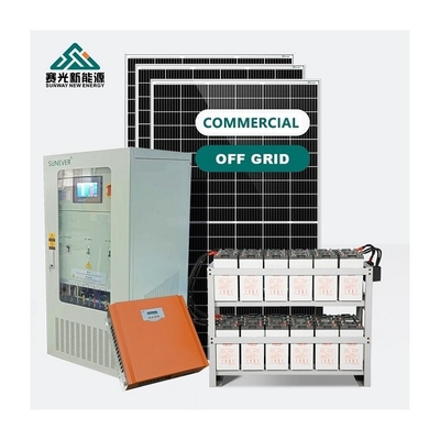 Modern Tasarımlı Hibrit Şebeke Dışı Güneş Sistemi LiFePO4 Ev Rack Montajlı