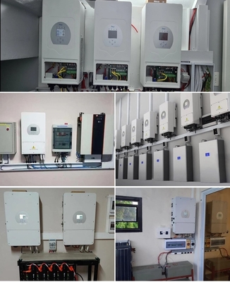 5KW 10kw Güneş Enerjisi Sistemi 220v/380v Çıkış Voltajı için 24 saat İş Zamanı
