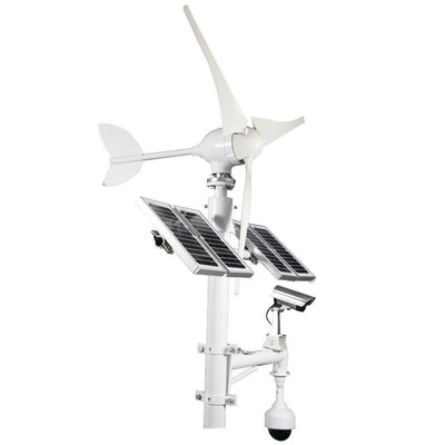 300W 600W akıllı rüzgar güneş hibrit enerji tasarruflu led sokak lambası dış mekan güneş enerjili lamba cctv kamera 4g 5G ile