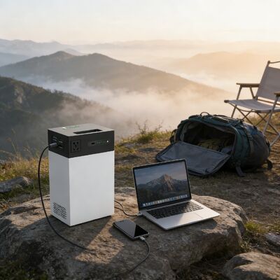 500W Global Voltajlı Güneş Enerjisi Sistemi 1004.8Wh Taşınabilir ESS