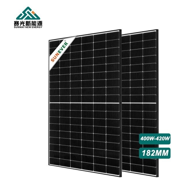 410W 420W Güneş Voltajlı Paneller Fotovoltaik Çatı Panelleri 31V 12.7-13.2A Imp