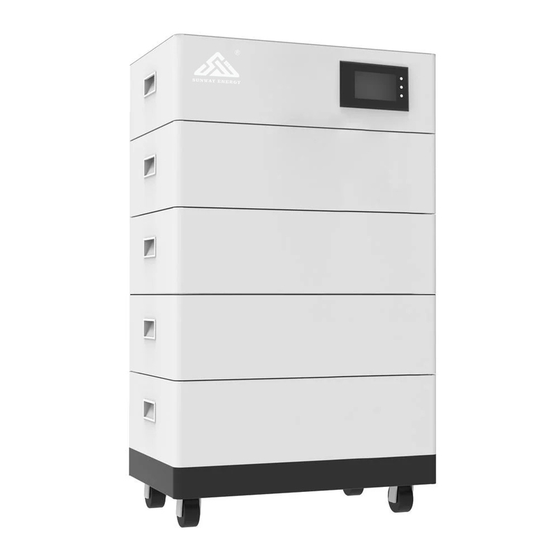 Hibrit Şebeke Bağlantısı Yüklenebilir LiFePO4 Güneş Bataryası Ev için 5KWH 10KWH 15KWH 20KWH