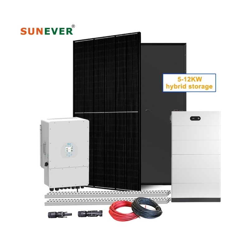 410-700Watt Güneş Paneli Lityum İyon Pil Tipi 5kw Ev İçin Güneş Enerjisi Depolama Sistemi