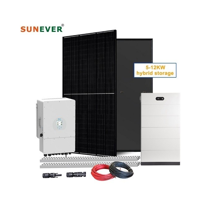 10kw Ev Güneş Enerjisi Sistemi, Şebekeden Dışarı Modu ve Nominel Voltaj 48Vdc/51.2Vdc