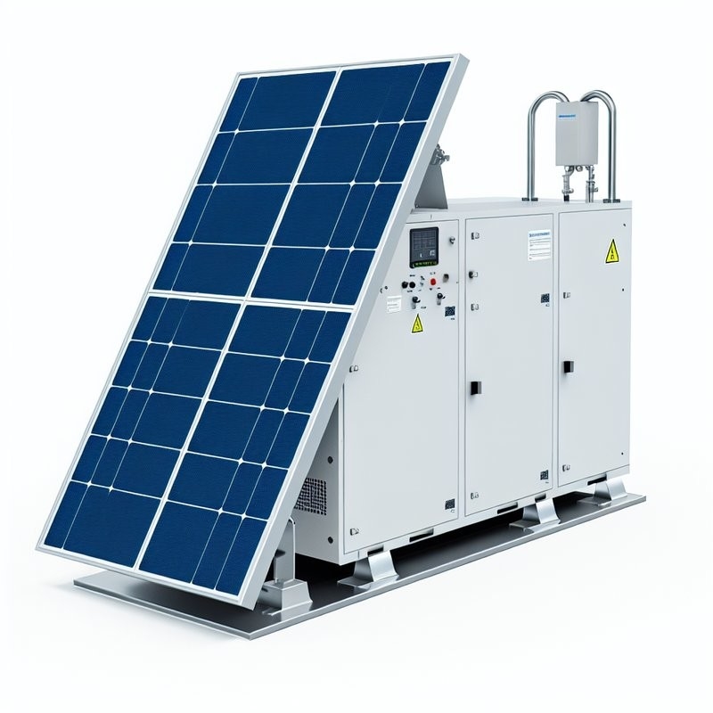 Güneş Enerjisi Üretim Sistemi Aşırı yük koruma ve çevre dostu enerji için 10-20 KWh çıkış gücü aralığı