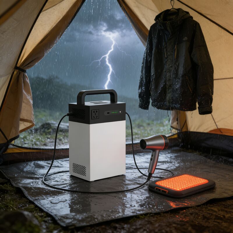 1004.8Wh Çift Şarjlı Güneş Enerjisi Sistemi 500W Taşınabilir ESS