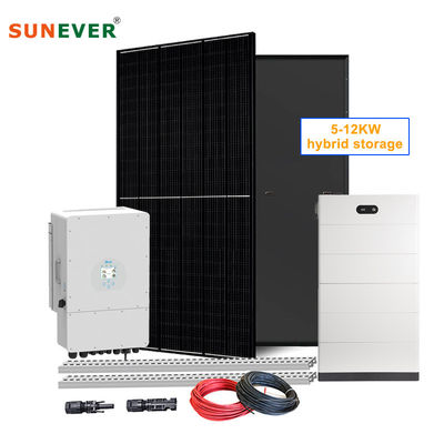 5kw 8kw Batarya ile Hibrit Güneş Sistemi CE/RoHS/UN38.3/MSDS Sertifikalı