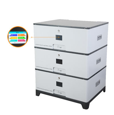 Yüksek Kapasiteli İstiflenebilir Lityum Demir Pil 5kW 10kW 100Ah 200Ah 6000 Döngü Ömrü