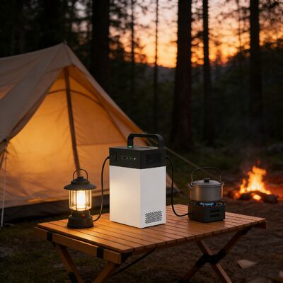 Hepsi Bir Arada Güneş Enerjisi Sistemi 1004.8Wh 500W – Çift Şarj Modu ve İç/Dış Mekan Çok Yönlülüğü ile Lityum Demir ESS