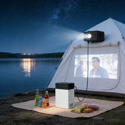 Hepsi Bir Arada Şebekeden Bağımsız Güneş Enerjisi Sistemi 500W/1004.8Wh Lityum Demir Pil