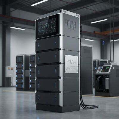 Çıkış Gücü Aralığı 10 ila 20 KWh Nominel Enerji Kapasitesi 5100 Wh'a sahip Enerji Yönetimi ve Şebeke Destek için tasarlanmış Enerji Depolama Sistemi